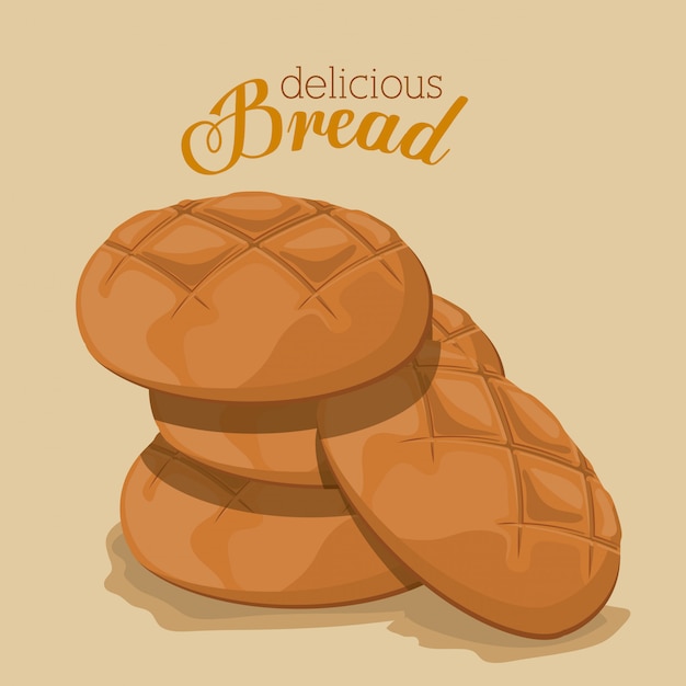 Bakery design, vector illustration.