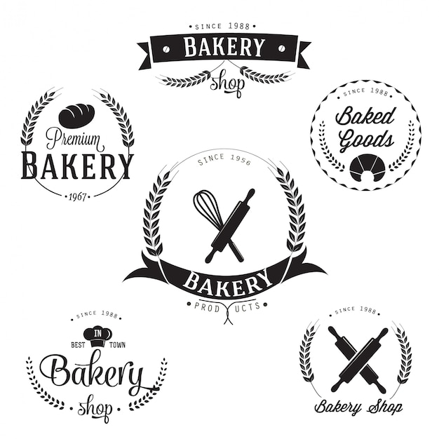 Bakery label design