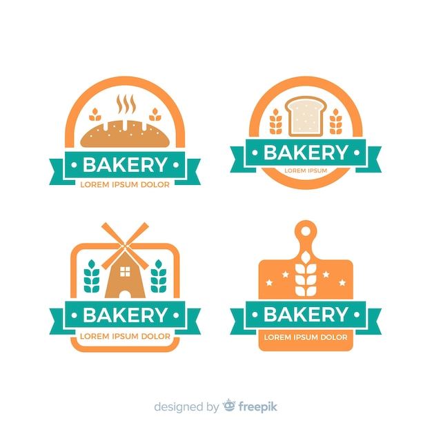 Bakery logo collection