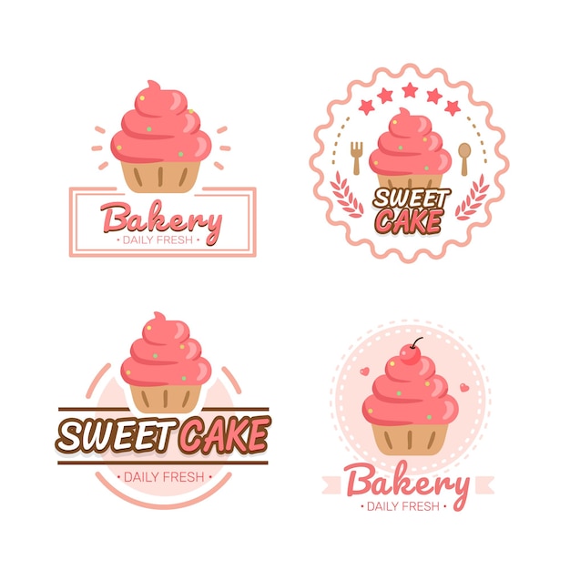 Bakery logo template bakery icon bakery badges labels icons