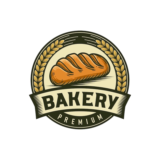 Bakery logo template