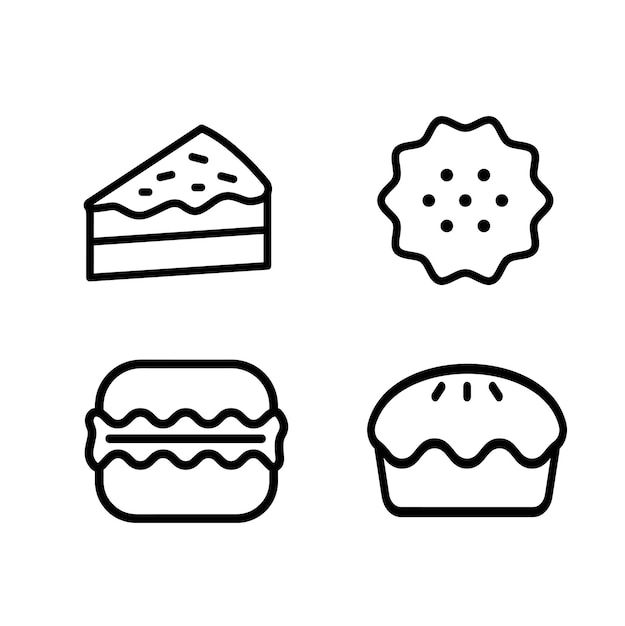 Bakery Shape Vector Illustration Design Template