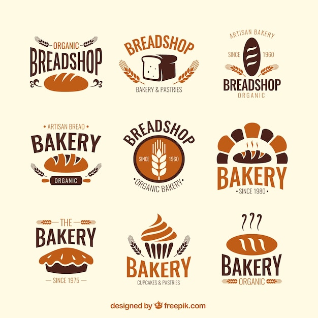 Bakery shop badges