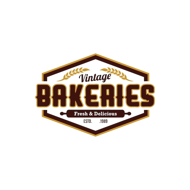 bakery vintage logo  