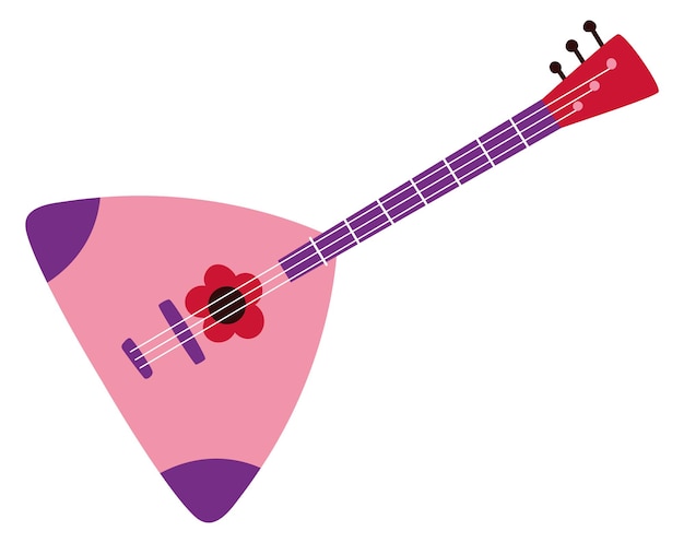 Balalaika icon Old russian string instrument symbol