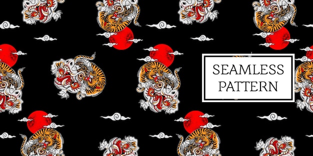 Balinese tiger pattern