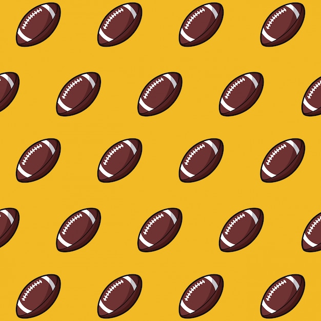 Vector ball american football wallpaper design 