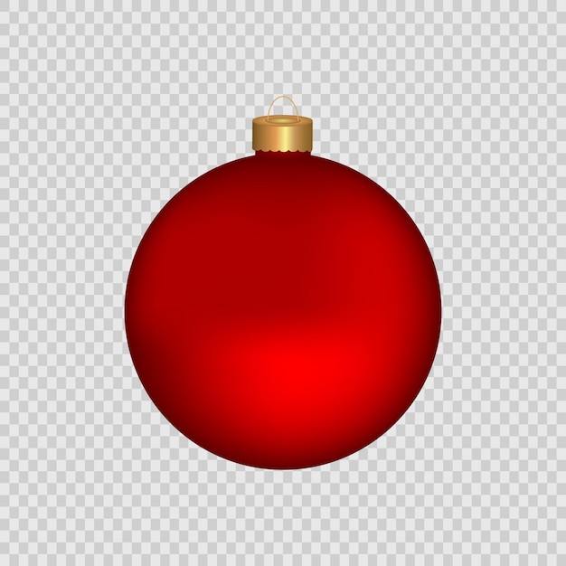 Ball for a Christmas tree Decoration Symbol of New Year Christmas winter