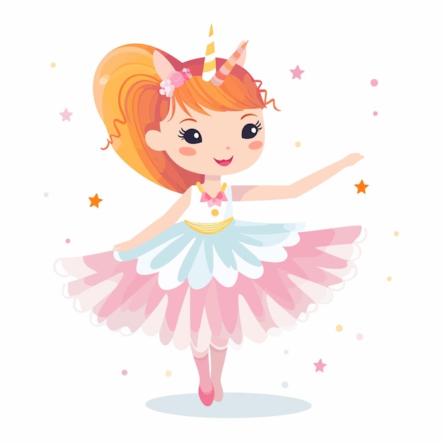 ballerina in unicorn