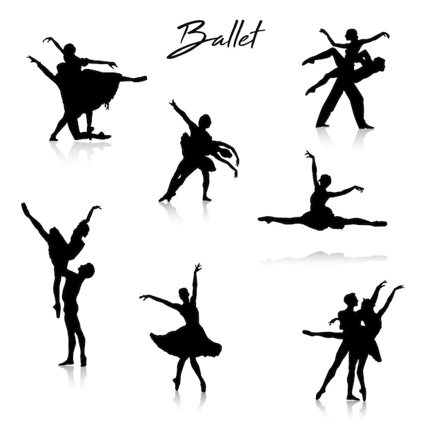 Ballet silhouette