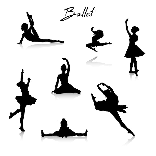 Ballet silhouette