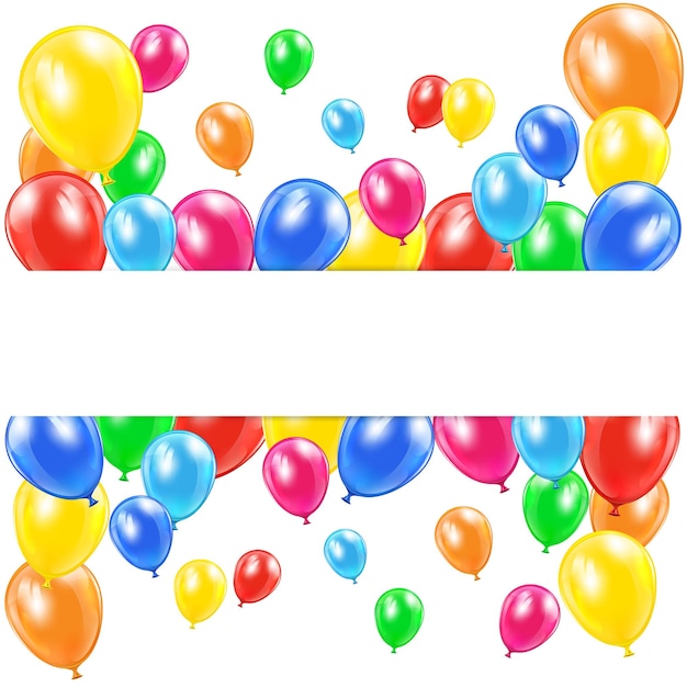 Balloons background