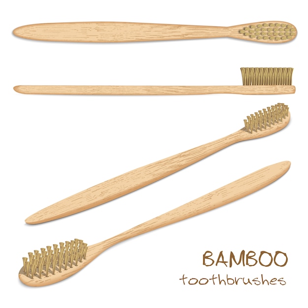 Bamboo toothbrushes 