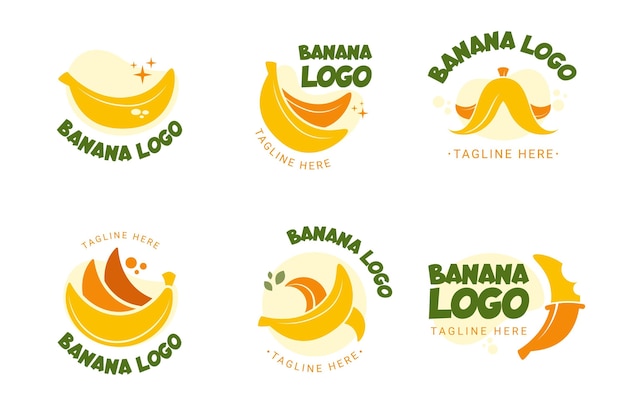 Banana logo collection