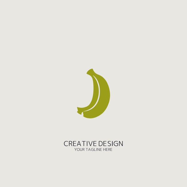 banana logo vector