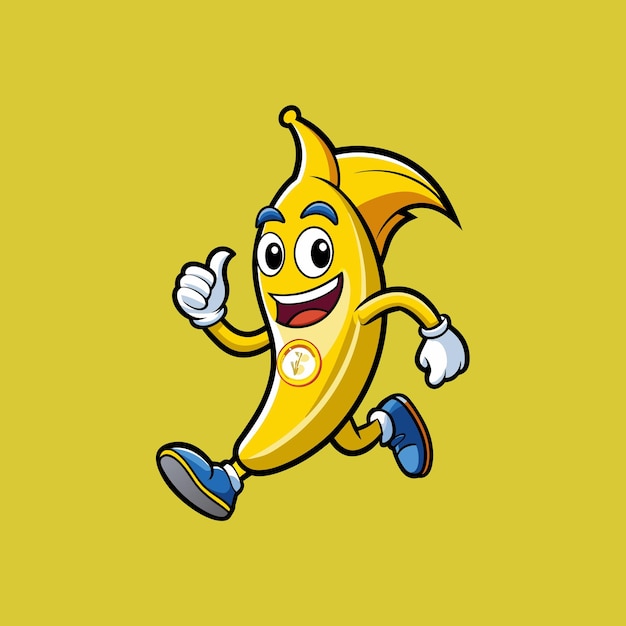 banana mascot