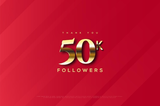 banner for 50k followers celebration.