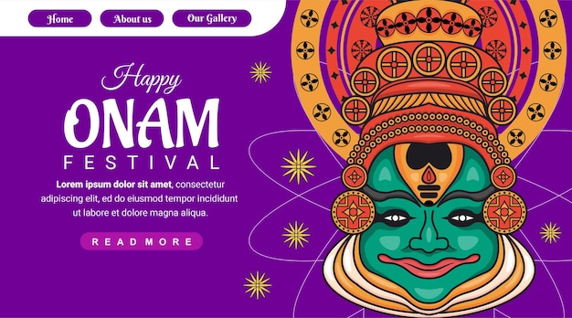 banner site for onam festival