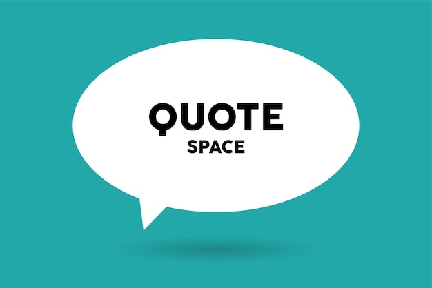 Banner speech bubble poster and sticker concept with sample text