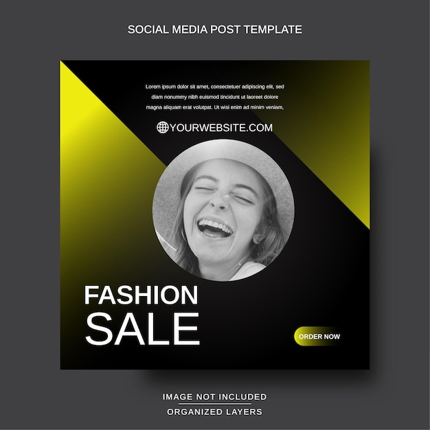 Banner templates for instagram posts