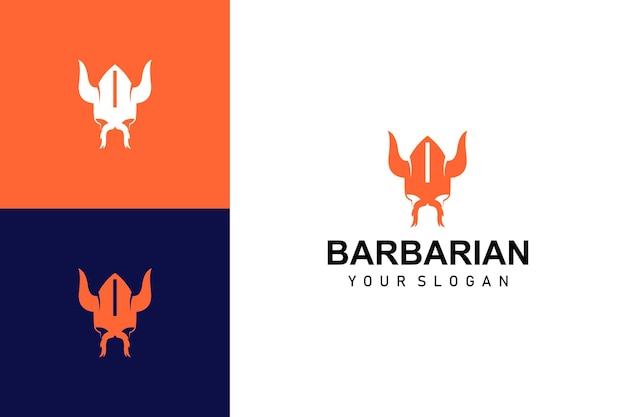 barbaian logo design and icons