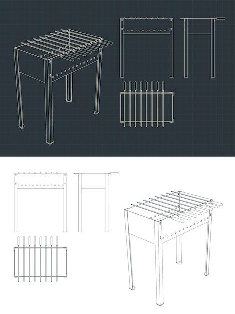 Barbecue drawings