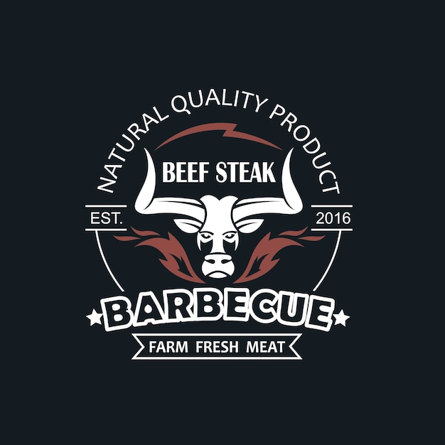 barbecue grill emblem