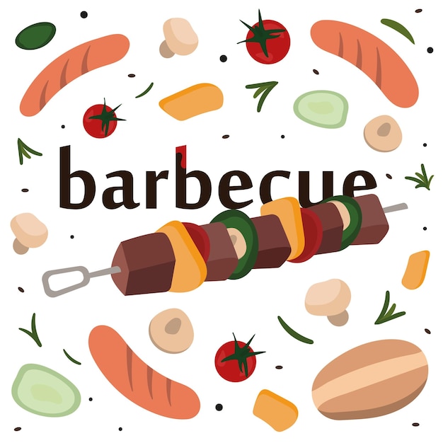 Barbecue illustration