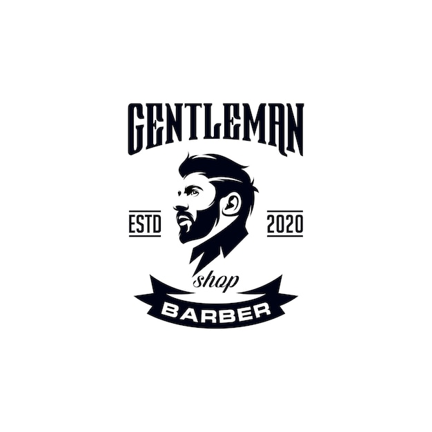 barber logo design