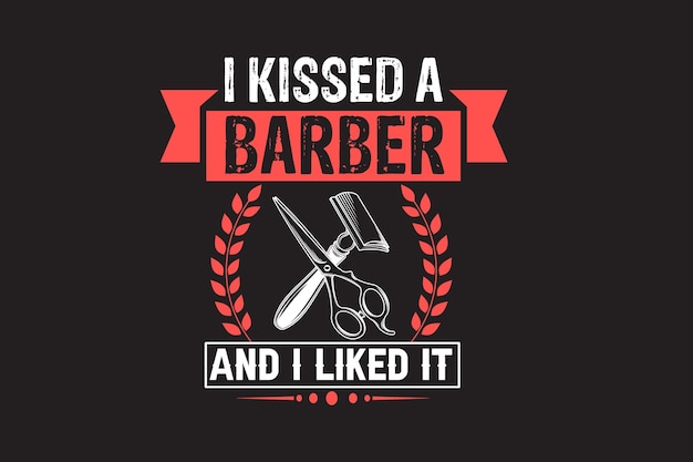 barber tshirt designbarber svg design