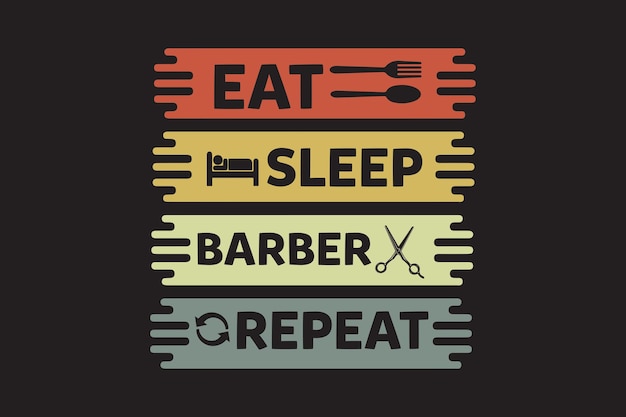 barber tshirt designbarber svg design