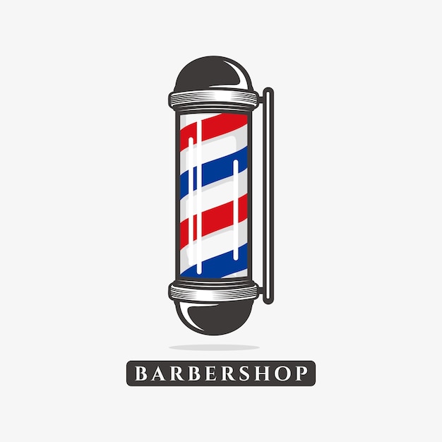 Barbershop logo template