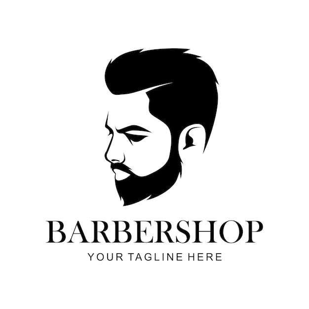 barbershop vector logo