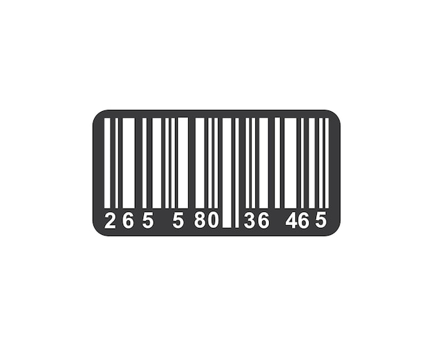 Barcode vector icon illustration design