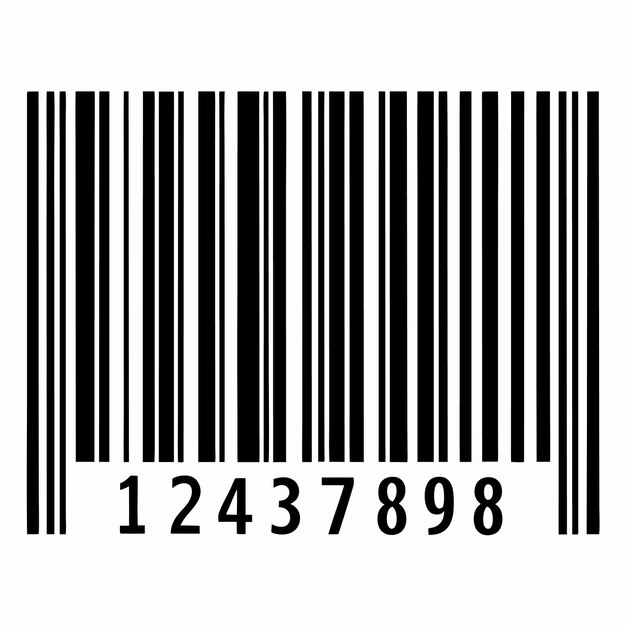 Vector a barcode with the number 3778988