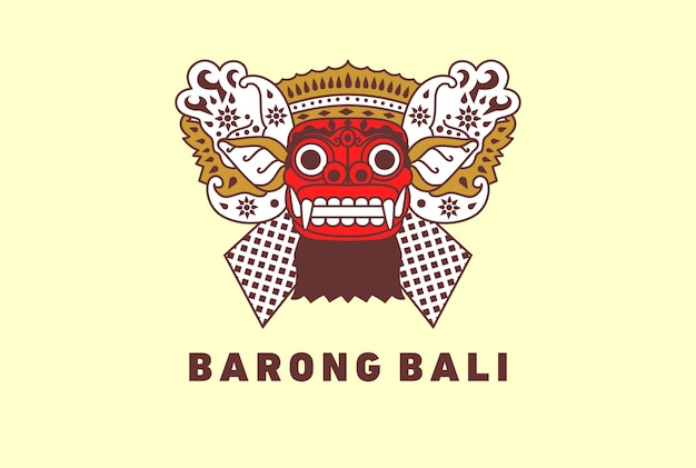 Barong traditional culture of bali