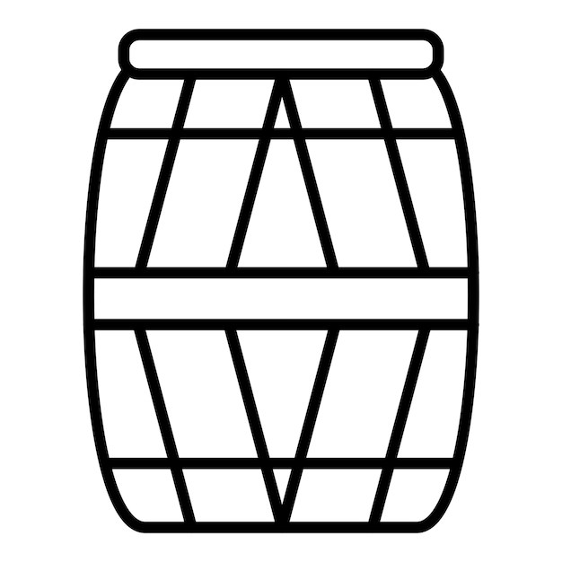 Barrel Icon Style