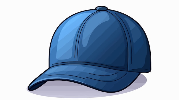 Vector baseball cap icon cartoon vector illustration