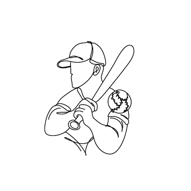 Vector baseball graphic this energetic design is perfect for websites blogs social media and more