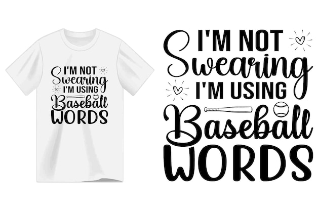 Baseball svg t shirt design vector