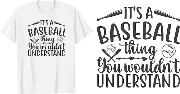 Baseball svg t shirt design