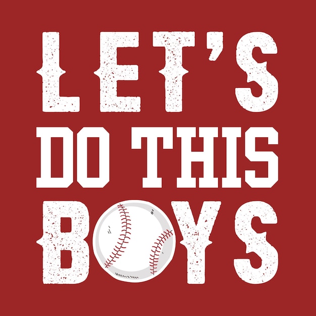 Baseball t shirt design