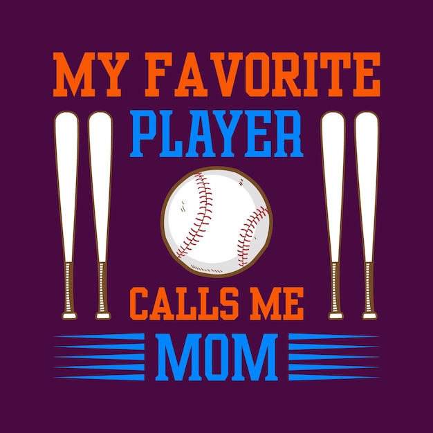 Baseball t shirt design