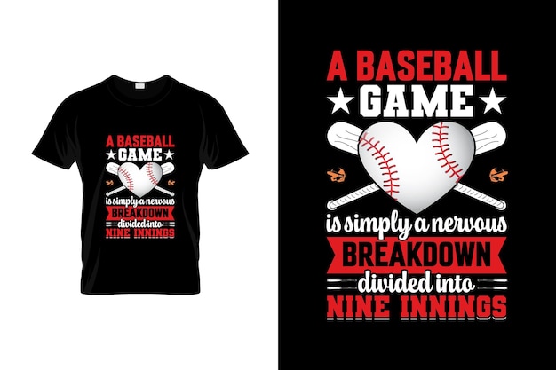 Baseball TShirt Design or Baseball poster Design Baseball Quotes Baseball Typography