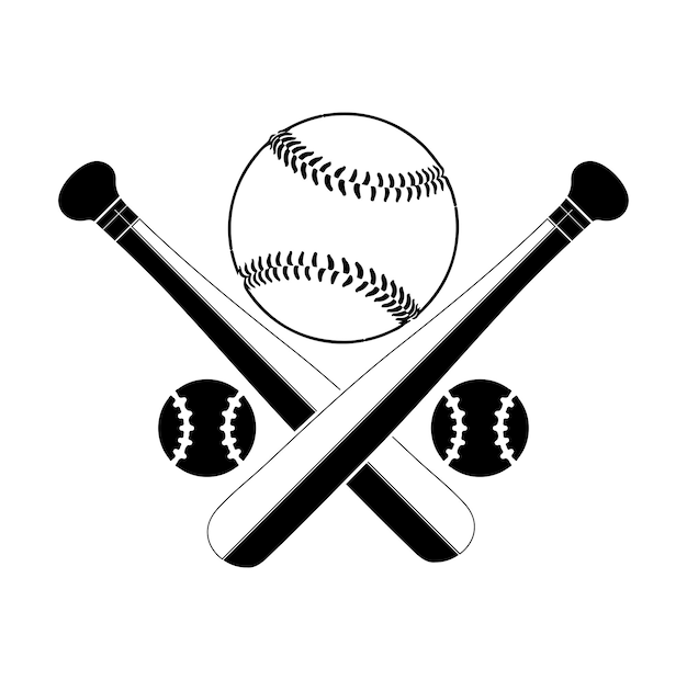 Baseball vector, vector of colored baseball badges, stickers, emblems