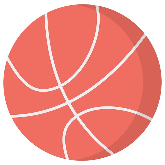 Basket ball vector isolated with white background