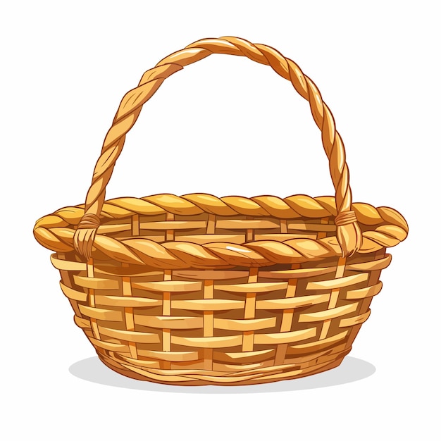 a basket with a handle that says quot a basket quot