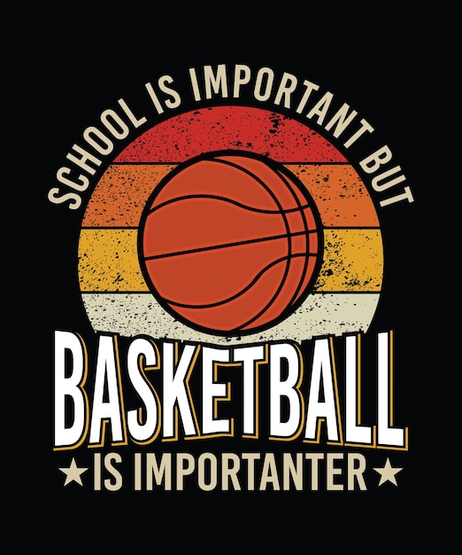 Basketball Funny Tshirt Design