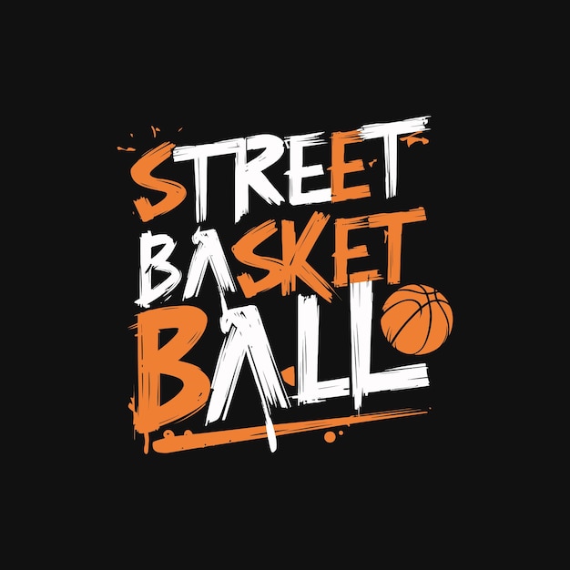 Basketball graphic vector tshirt design print