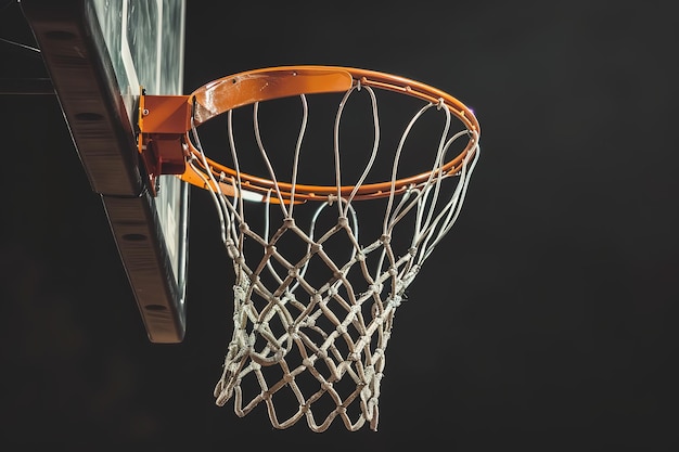 a basketball hoop with a net that says  net